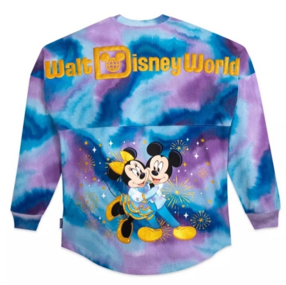 Walt Disney World Mickey and Minnie Mouse Grand Finale Spirit Jersey - Picture 1 of 3